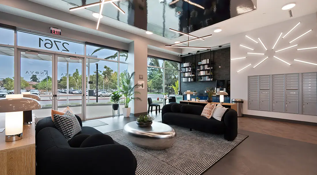 Lounge area